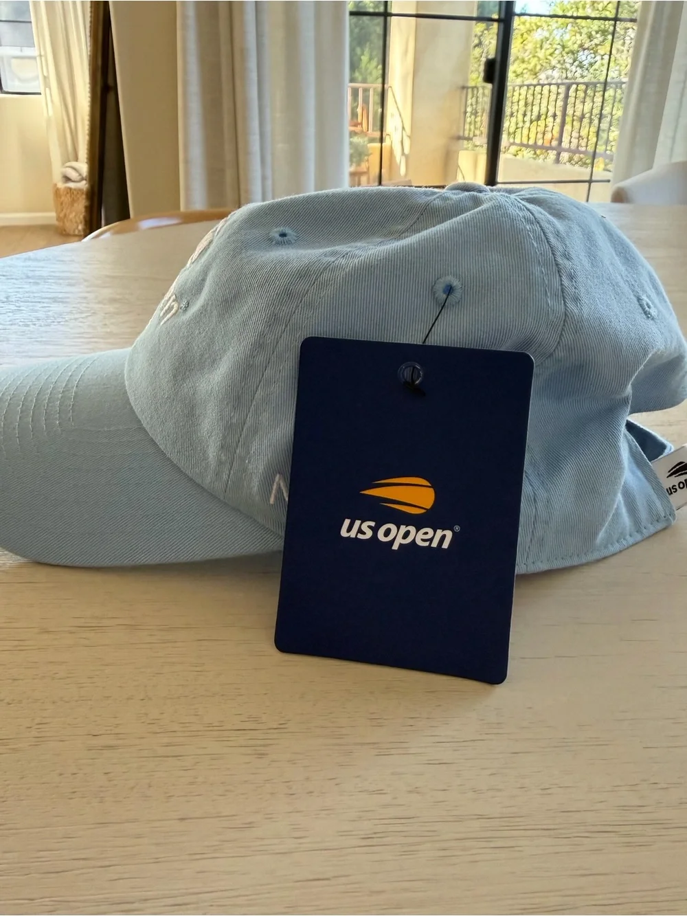 NWT | American Needle US Open 2025 Washed Slouch Hat | Light Blue